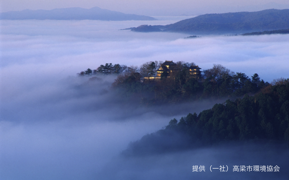 天空の城　備中松山城
