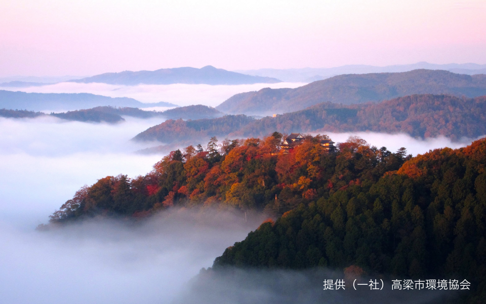 天空の城　備中松山城